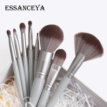 

ESSANCEYA 8 Pcs Makeup Brush Set Powder Foundation Blending Eyeshadow Blush Face Cosmetics Makeup Brush Tool Kits Maquiagem