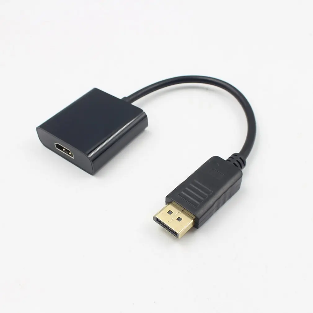 Порт дисплея Dp к Hdmi Кабель-адаптер Dp порт дисплея папа к Hdmi Женский конвертер Кабель-адаптер для ПК ноутбука