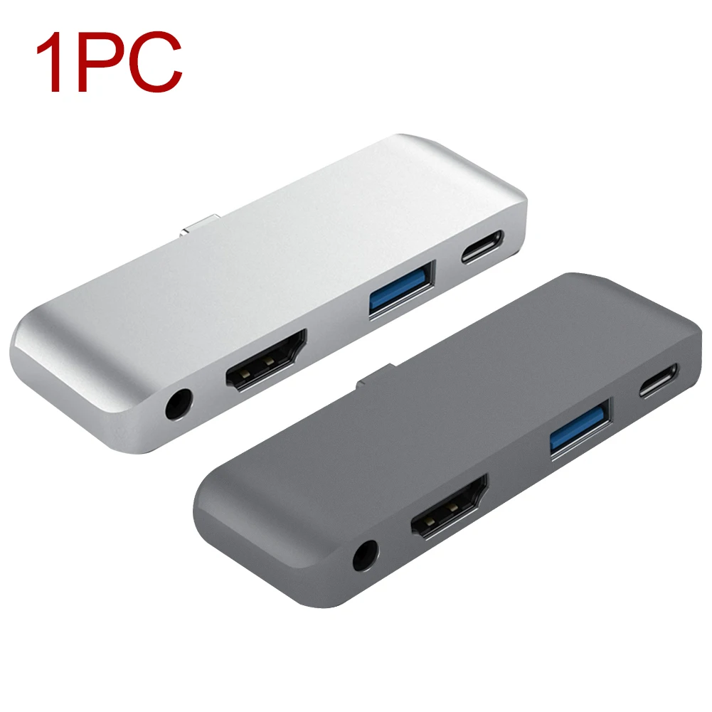4K HDMI PD зарядка высокоскоростной usb-хаб стабильный тип-c сильная совместимость адаптер Plug And Play концентратор для IPad Pro