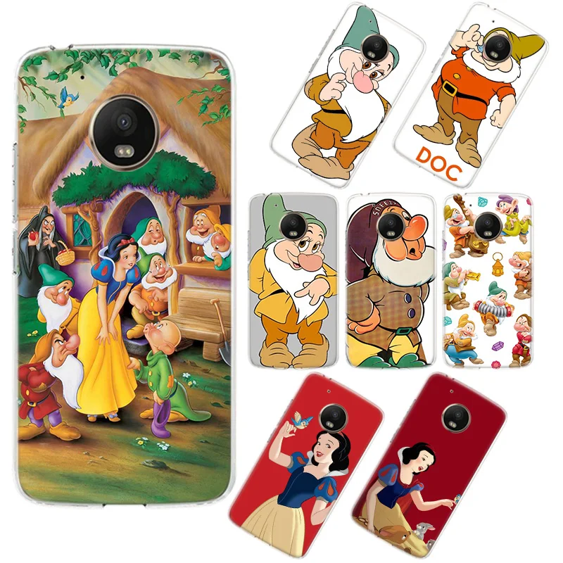 

Snow White Seven Dwarfs Phone Case For Motorola G4 G5 G5S G6 G7 G4Play G5Plus G6Plus G7Play E6Plus Phone Case Cover