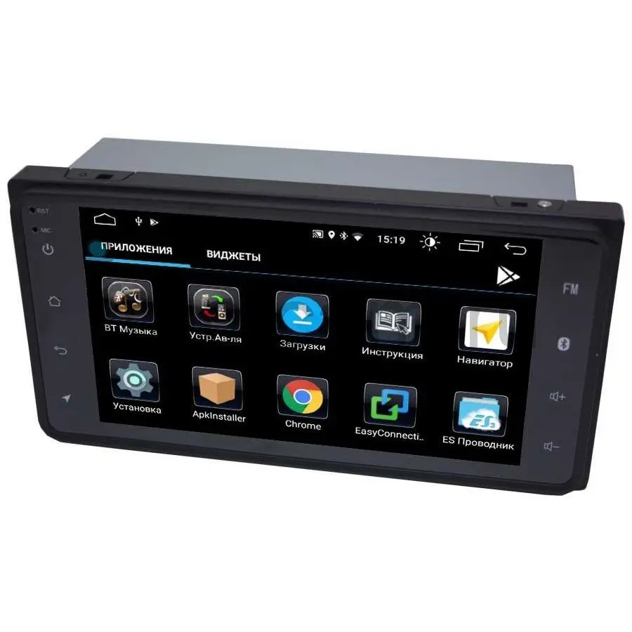 Штатная магнитола Toyota Универсальная(короткая) 200*100 LeTrun 2434 на Android 6.0.1(+ Камера заднего вида в подарок