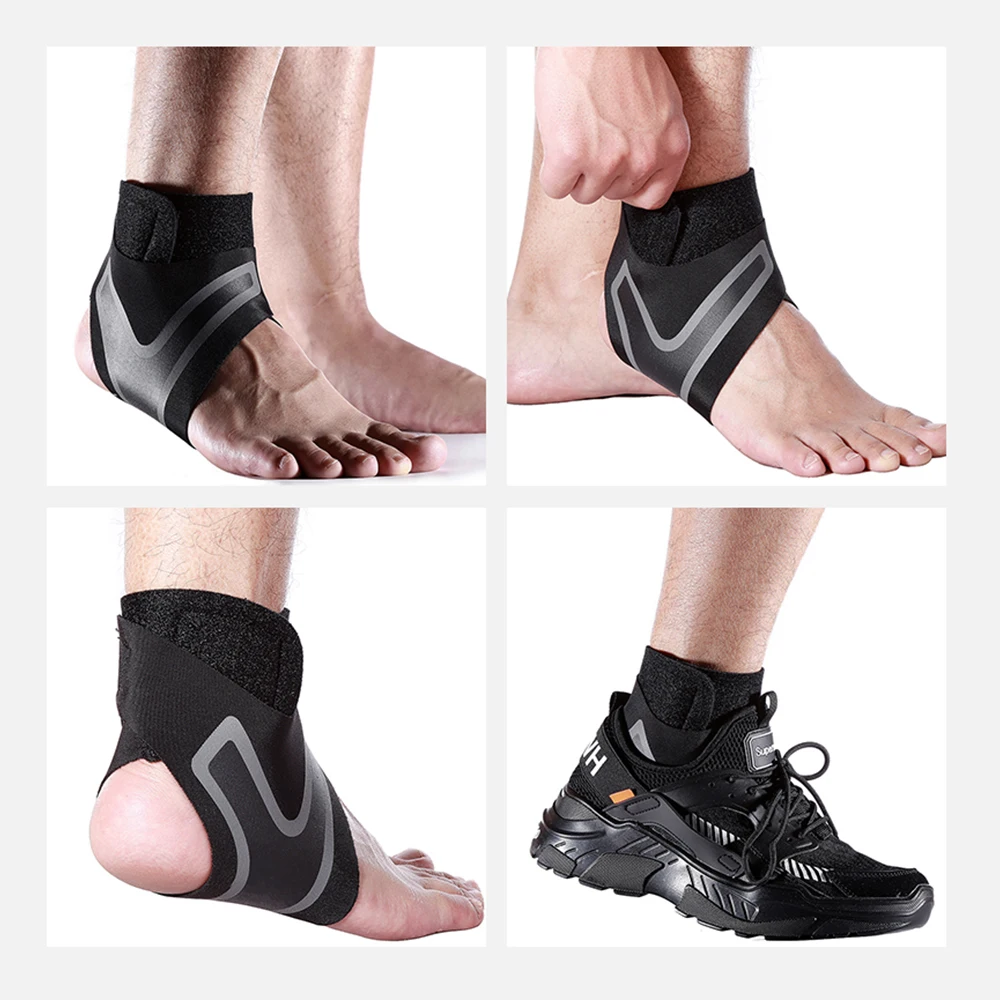 Ankle Support Brace Ankle Protector Compression Foot Care Adjustable High Elastic Bandage Twisting Prevention Sport Guard Band