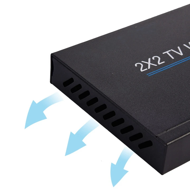 2X2 видео настенный контроллер 1 HDMI вход 4 выход 2X1/3X1/4X1/1X2/1X3/1X4 тв процессор Ies шить