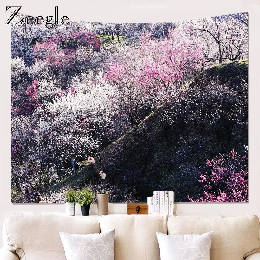 Zeegle 3D Printed Pattern Tapestry Wall Hanging Home Art Decora Mat Beach Towel Picnic Blanket Bedspread Mat Home Art Tapestry