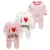 2021 Baby Girl Одежда С Длинным Рукавом 1/2/3ШТ Зимние Комплекты Одежды 0-12 М Хлопок Baby Boy Одежда Новорожденный Комбинезон Roupa de bebe
