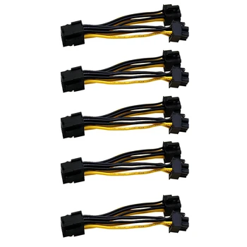 

Basic Extension Cable L3+ ie Card Extension Cable 6P One-To-Two Cable 18AWG 6Pin to Dual 6Pin Extension Cable