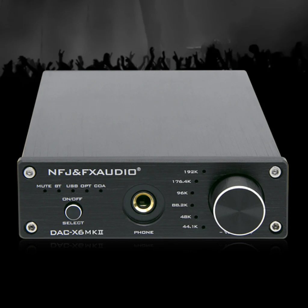 Digital to Analog Audio Converter with Bluetooth 5.0 Receiver Optical Coaxial PC-USB Bluetooth Input Function