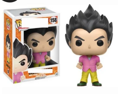 Funko pop Dragon Ball Z Dead Yamcha PORUNGA Супер Саян Гоку Golden Frieza большое Вегета Виниловая фигурка Коллекционная модель игрушка - Цвет: 445