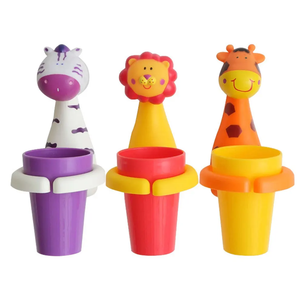 Creative Suction Cup Toothbrush Holder Baby Children Kids Toothbrush