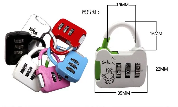 Cross Border Amazon Zinc Alloy Gym Padlock with Password Required Coded Lock of Bags And Suitcases Travel Password Locked Bag Ac