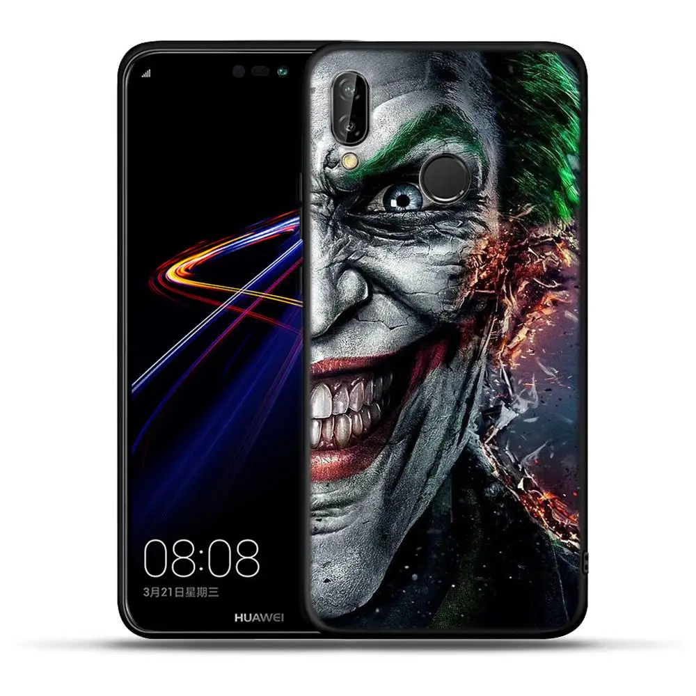 Классный Джокер Dead Pool для huawei P20 P30 Pro mate 10 20 Lite Y5 Y6 Y7 Y9 Prime P Smart Plus чехол силиконовый чехол Coque Etui