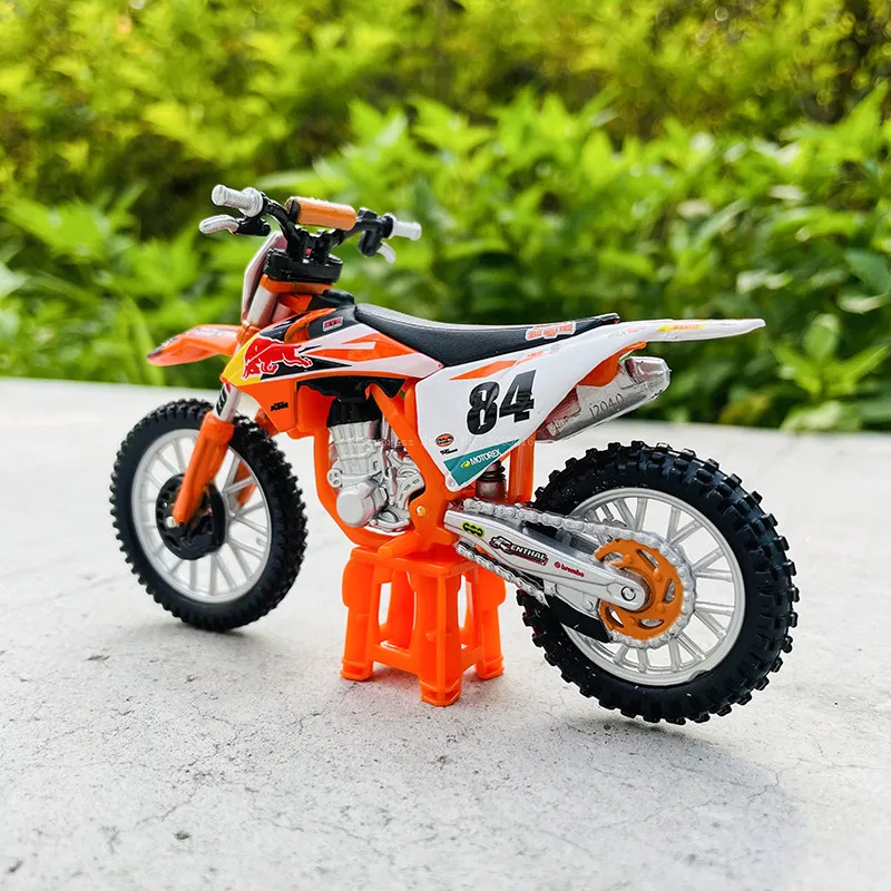 Bburago 1:18 2018 KTM-450 SX-F Factory Edition Leges Die Cast