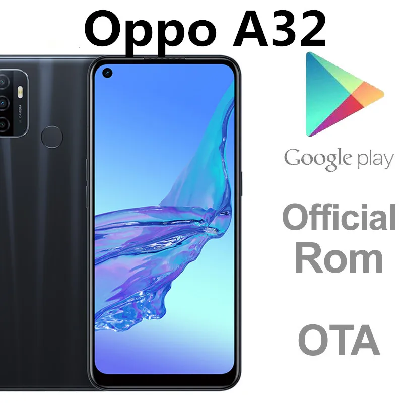 Смартфон Oppo A32 4G LTE Snapdragon 460 5000 мАч быстрая зарядка 18 Вт 8 ГБ ОЗУ 128 Гб ПЗУ на базе Android