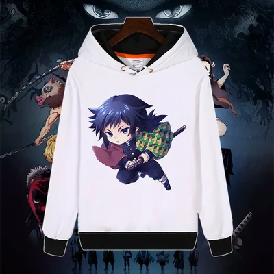 03 Demon Slayer: Kimetsu no Yaiba Kamado Tanjirou Tomioka Giyuu толстовка с капюшоном для мужчин агатсума зенитсу незуко толстовки - Цвет: 03