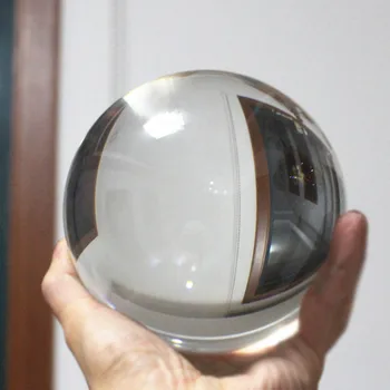 

30/40/50mm Clear Glass Crystal Ball for Photography Props Home Decoration Gifts SMN88