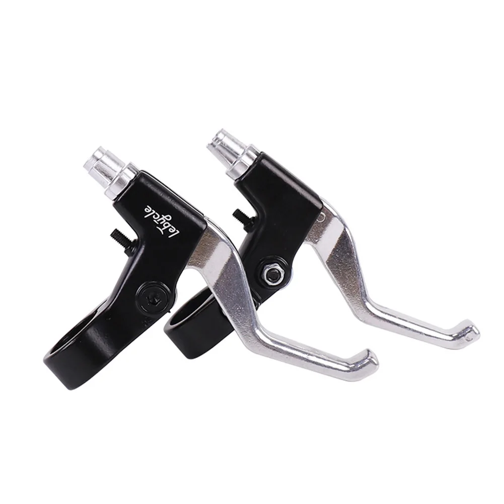 Manillar de bicicleta de montaña, 1 par, aleación de aluminio, barra de mano, palanca de freno de 22,2mm, diseño ergonómico, barra de mano de freno en 5 colores ► Foto 2/6