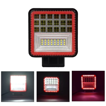 

Waterproof LED Work Light Replacement 4Inch 400W Bar Dual Color Driving Fog