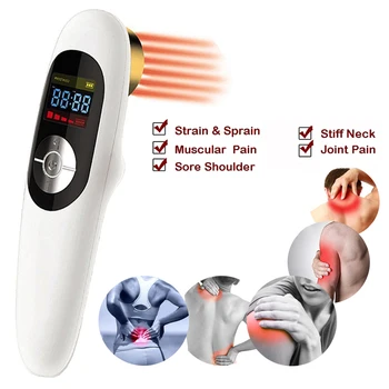 

LLLT Cold Level Laser Pain Management Therapy Device Physiotherapy Machine for Wound Healing Muscle Pain Reliever Portable CE