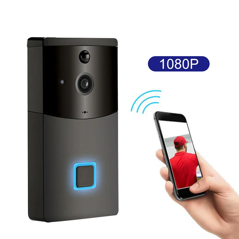 

Wireless Smart WiFi Video Doorbell Ultra-low Power Consumption B10 For Anyhome Easy To Install And Use