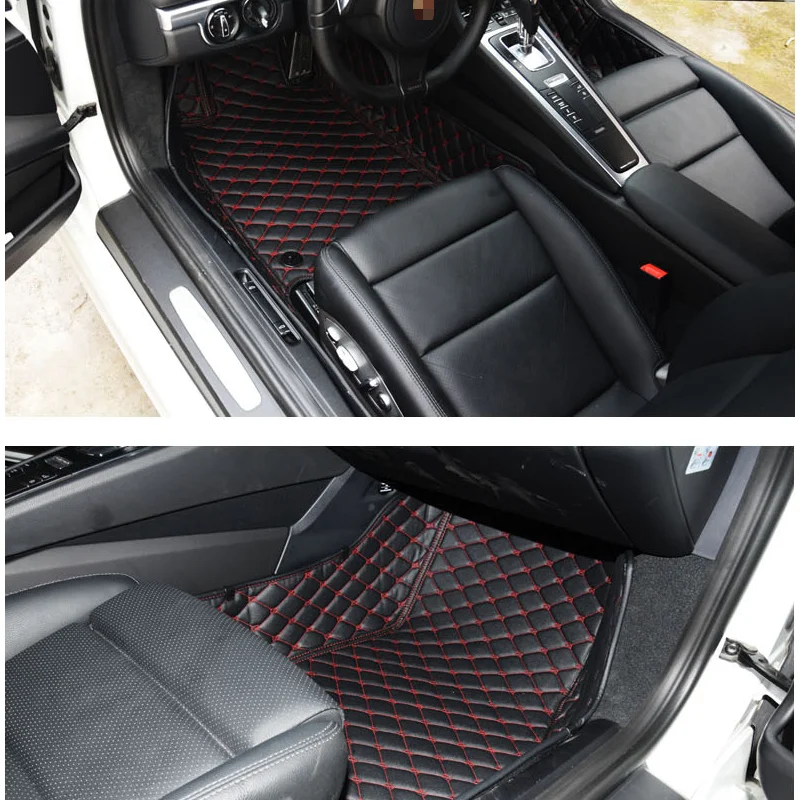 Кожаный Автомобильный Коврик для porsche 718 Boxster Cayman 987 981 982 аксессуары 2018 2019 2017 2016