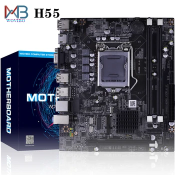 Placa base H55 LGA 1156 DDR3, memoria para ordenador Intel LGA1156, Placa base de escritorio I3 I5 I7 Xeon x3470