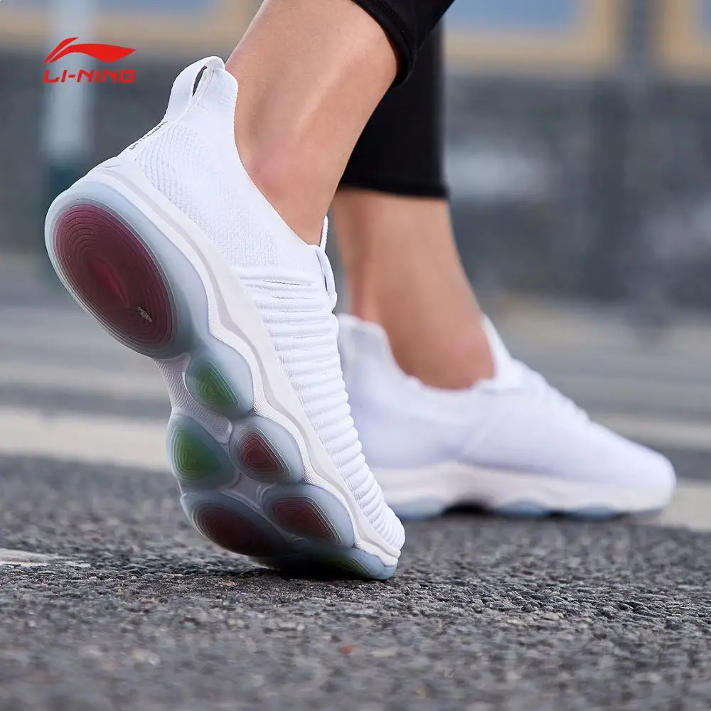 Мужская тренировочная обувь Li Ning дышащая спортивная с подкладкой из мононити
