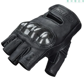 

Motorcycle Gloves Men Summer Half Finger Motorcross Gloves Carbon Fiber Guantes Breathable Motocicleta Moto Gloves