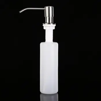 

Stainless Steel Kitchen Sink Countertop Soap Dispenser Built in Hand Soap Dispenser Pump Large Capacity Soap Dispenser