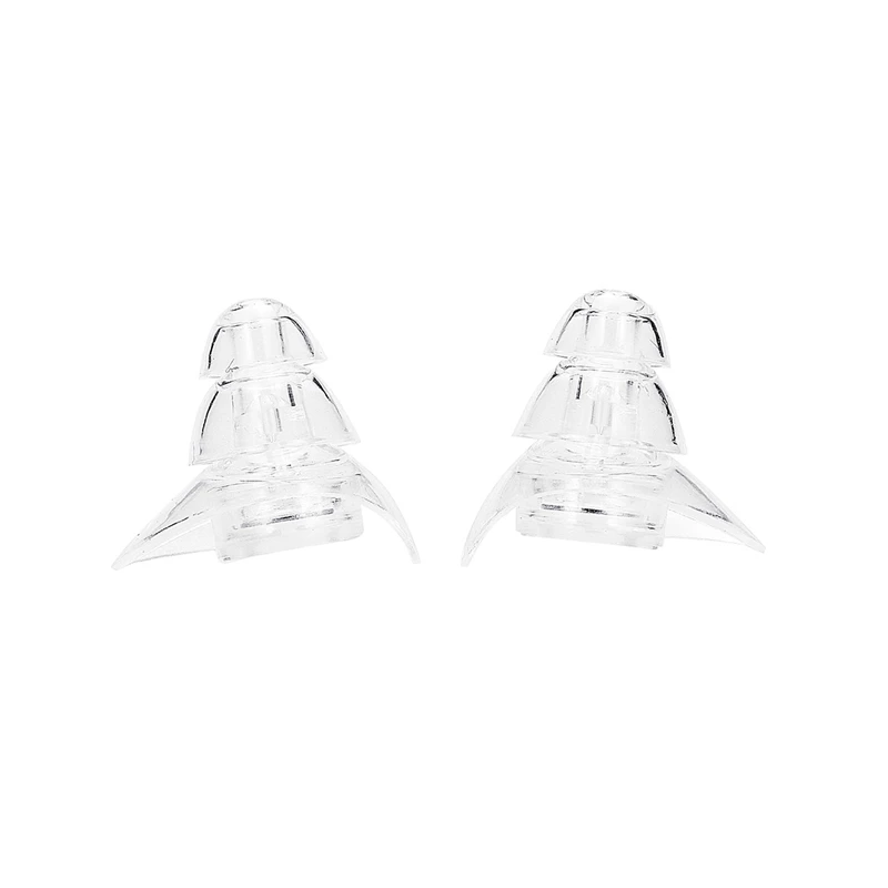

1 Pair Soft Silicone Ear Plugs Ear Protection Reusable Professional Music Earplugs Noise Reduction For Travel Sleep Dj Bar Bands