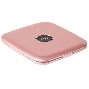 

Travel Cosmetic Tool LED Light Makeup Mirror Gift Portable Mini USB Charging ABS Handheld Circular Smart Touch Dimmer