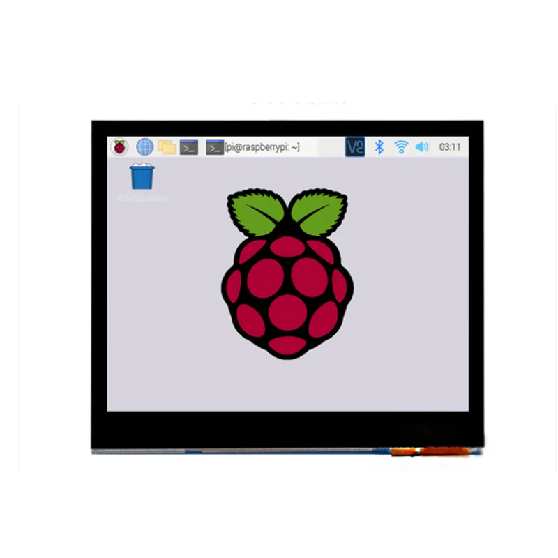 Tela Lcd com Toque Capacitivo de 3.5 Polegadas Raspberry pi Dpi 640x480 Polegadas - Imagem 2