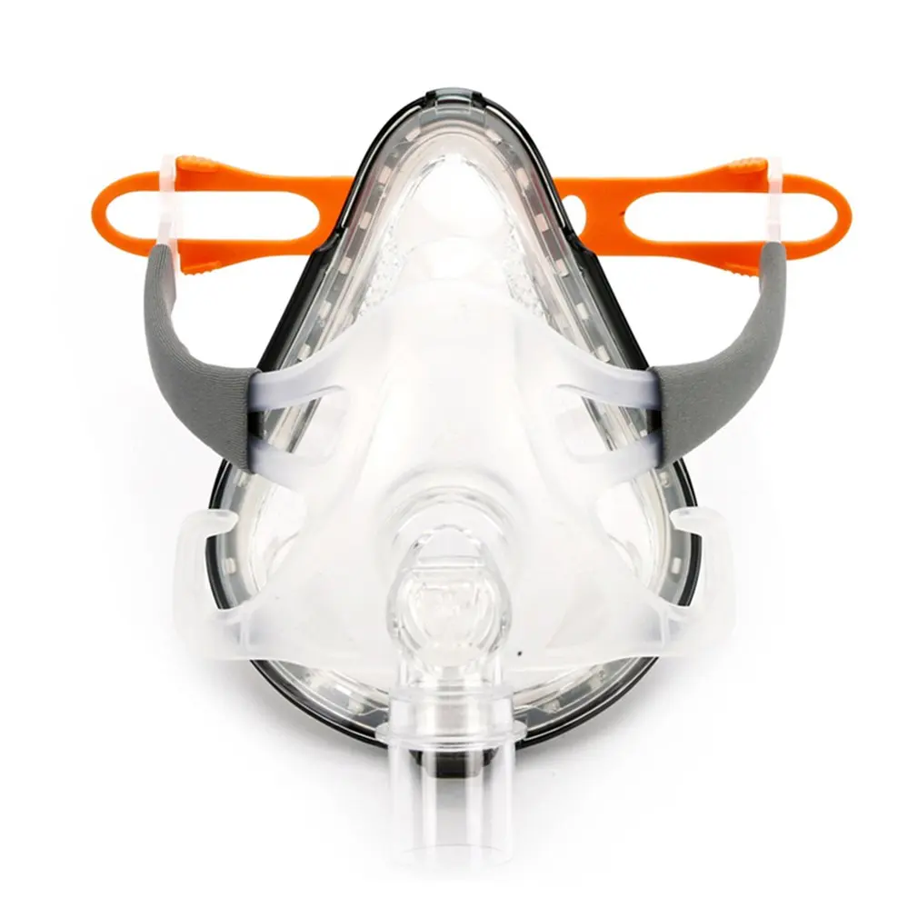 

CPAP Mask FM1A Full Face Mask For CPAP Bipap Machine COPD Snoring Size SML Connect Face And Hose With Headgear