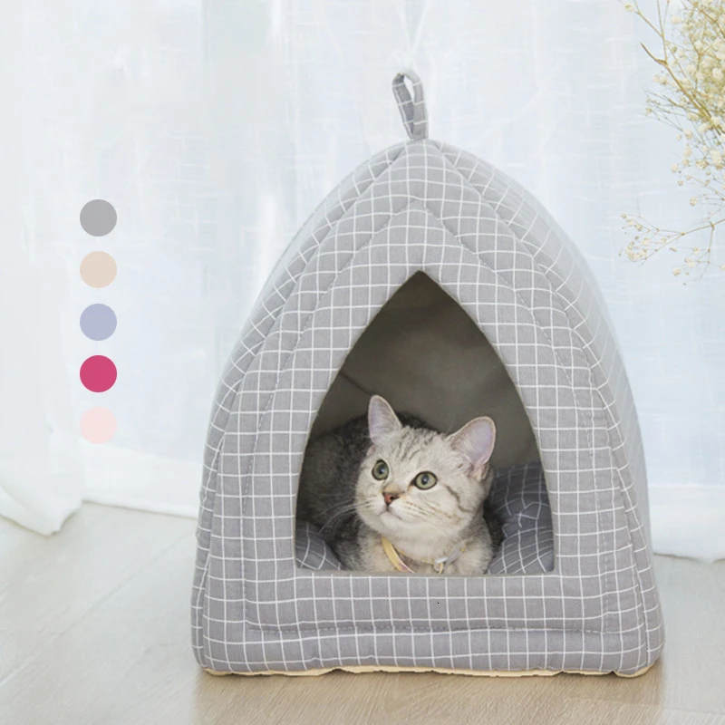 Сообщение мода плед кошка дом теплый дышащий двойного назначения котенок гнездо легкий Противоскользящий экологически чистый щенок домашняя кровать качество
