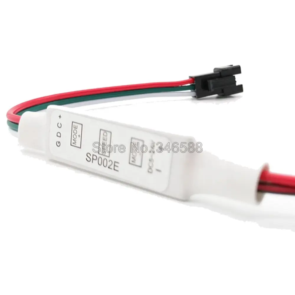 Светодиодный мини контроллер SP002E с 3 клавишами проводной USB интерфейс