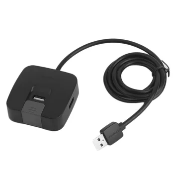 

Professional USB 2.0 HUB Splitter OTG HUB High Speed Interface Notebook One Drag Four Different Length Black