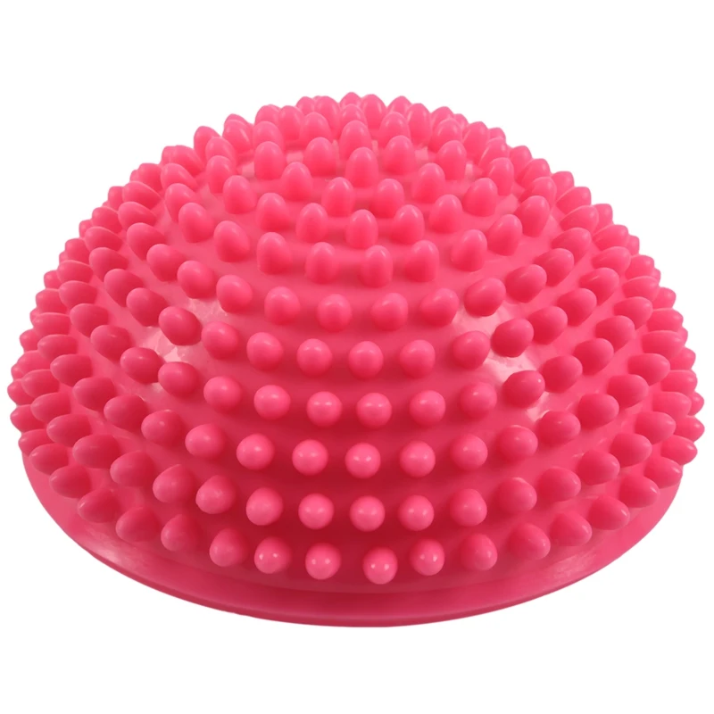 Мяч для йоги прибор для фитнеса массажные шаговые камни сферы для балансировки прибор для занятия йогой красный