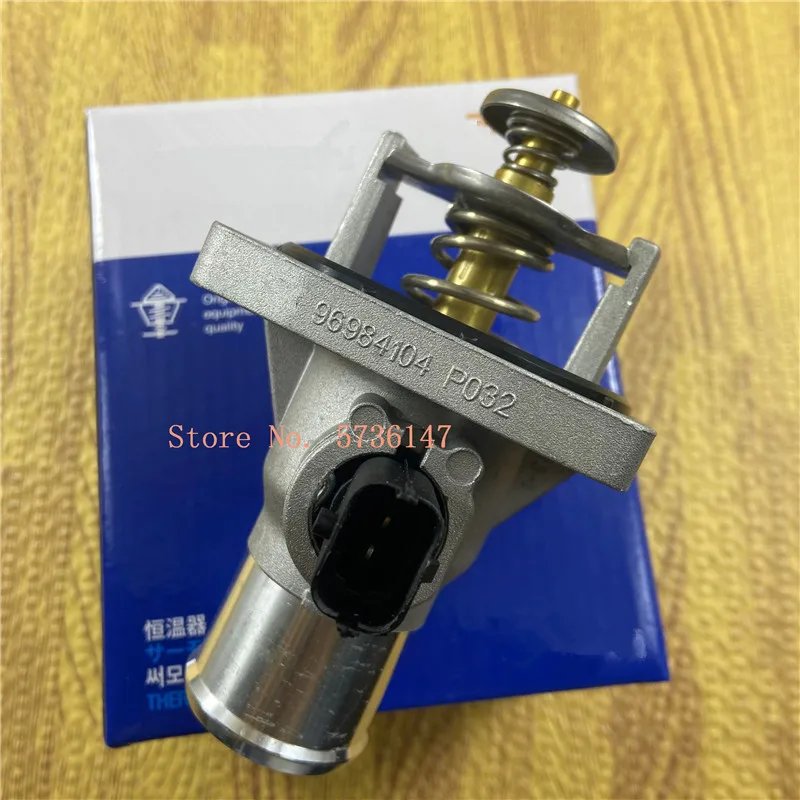 Original Engine Coolant Thermostat Assembly OEM# 96984104 25193683 For Chevrolet Cruze Sonic Aveo Opel Astra Zafira Signum Vauxh |