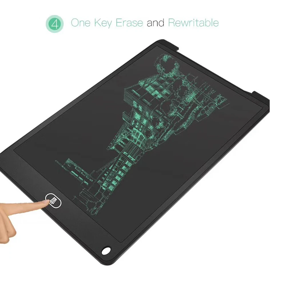 

Writing Board 12in LCD Electronic Memo Tablet for Elderly and Children Write to Communicate Portable Intelligent Blackboard