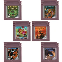 

Video Game Cartridge 16 Bit Game Console Card for Nintendo GBC GBA Shooting Games Series Duke Nukem Perfect Dark
