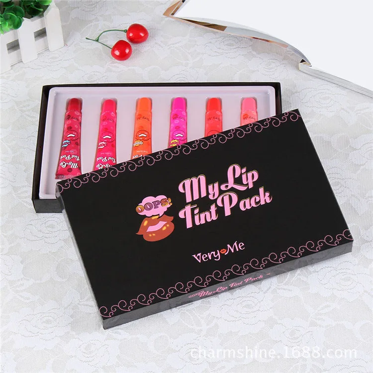 Women New Long Lasting Tearing Type Lip Gloss Moisturizing Lipstick Multicolor Women New Long Lasting Tearing Type Lip Gloss Moisturizing Lipstick Multicolor