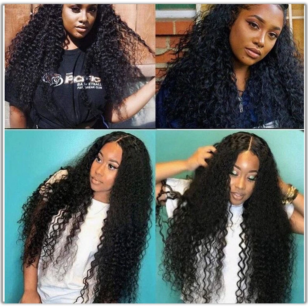 kinky curly lace wig