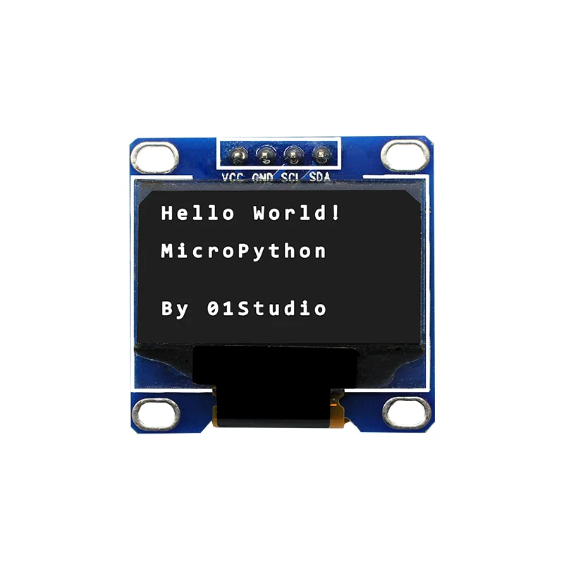 0,9 дюймовый oled-дисплей белый на черном 2c порт Pyboard/микропитон Программирование разработки