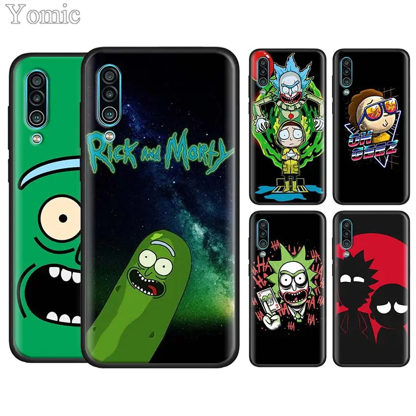 

Anime Rick And Morty Phone Case for Meizu 16 16th 16X 16S 16Xs M6T Silicone TPU Black Cover Coque