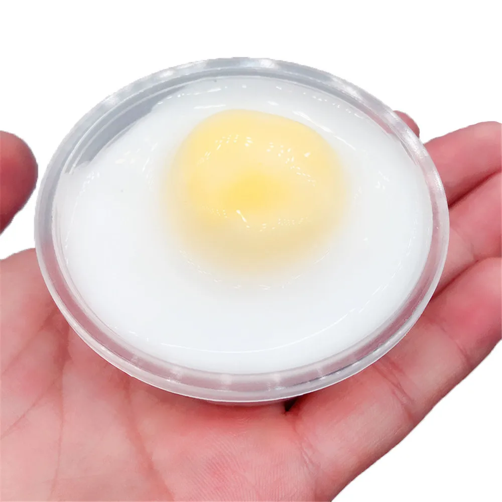 Simulation Egg Mixing Cloud Slime Putty Scented Stress Kids Polymer Clay Toys Soft Fluffy Slime Toys Supplies Charms Slime #B