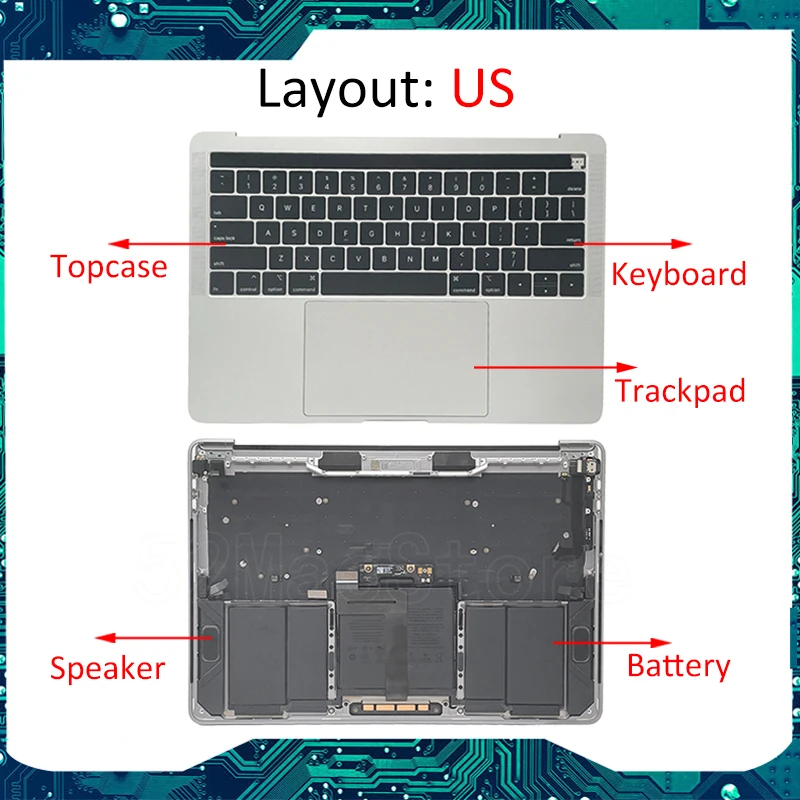 Topcase Macbook Pro 2018 Macbook Pro A1989 Keyboard Macbook