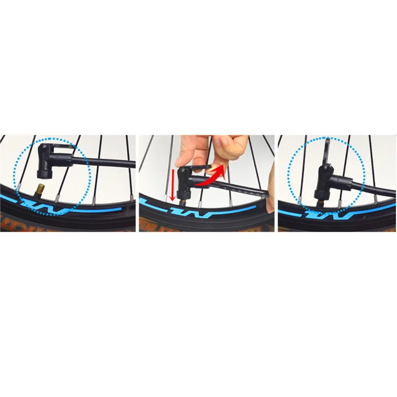 Ножной велосипедный насос с манометром напольный мини ножной насос портативный активированный велосипедный насос высокого давления