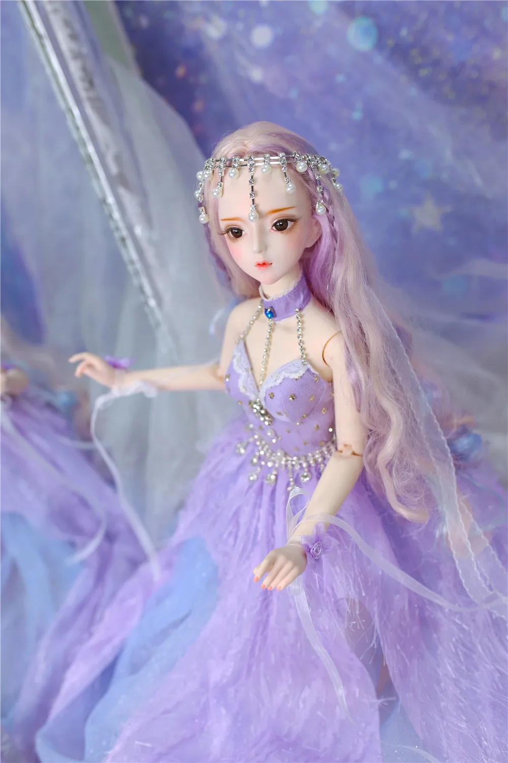 Dream Fairy 1/3 BJD кукла шарнирное тело 62 см по имени ZI YU костюм обувь и Подарочная коробка набор игрушек подарок SD кукла