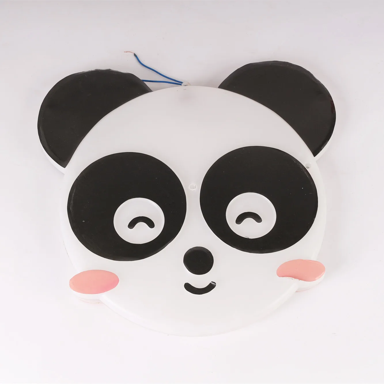 

LED Cartoon panda deng LED Lighting Modeling Lamp Smiley Pendant Spring Colorful Lights Decoration Pendant Leaf Colorful Lights