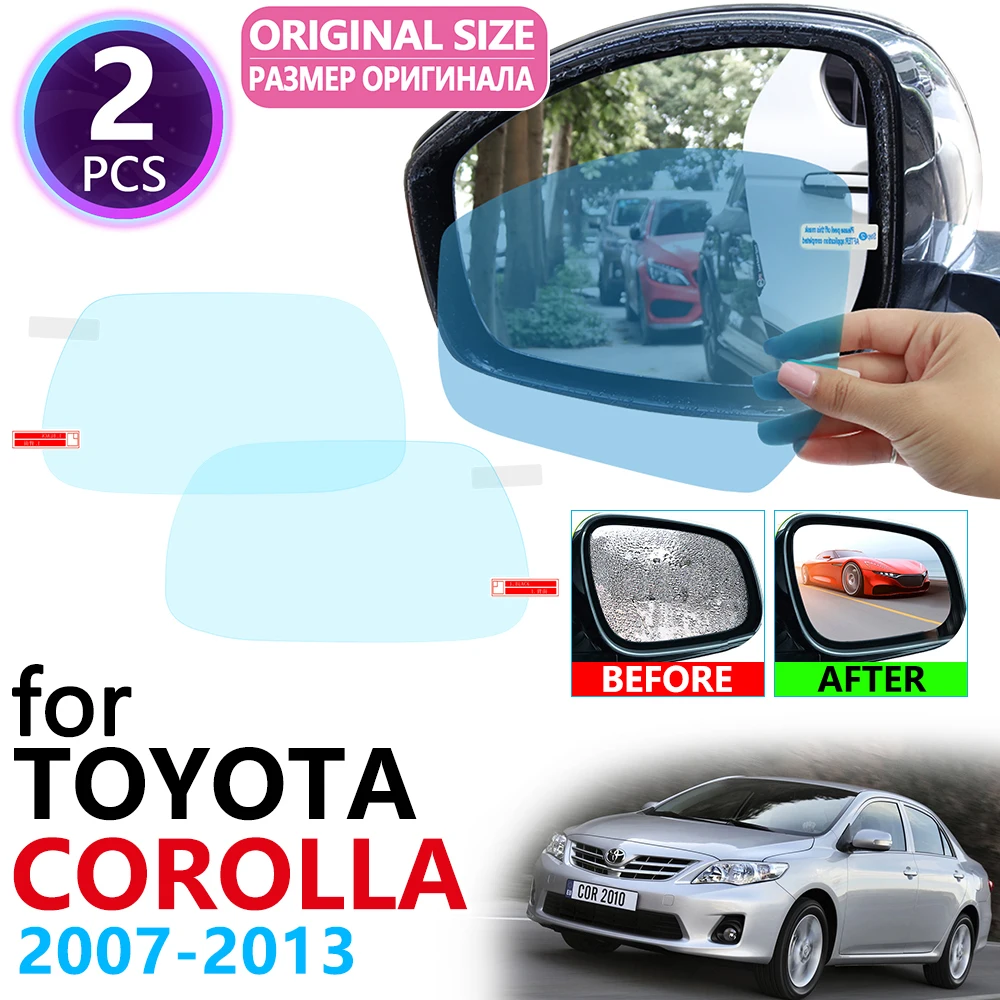 Для Toyota Corolla E140 E150 2007 ~ 2013 полное покрытие зеркало заднего вида противотуманная