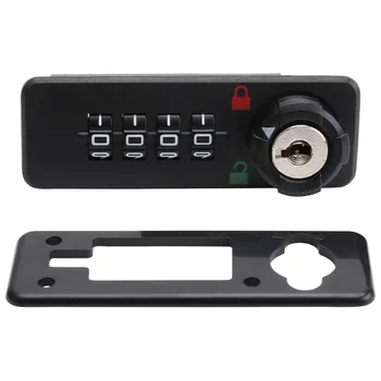 

4 Digit Combination Mechanical Lock ABS Password Lock Mailbox Cabinet Lock